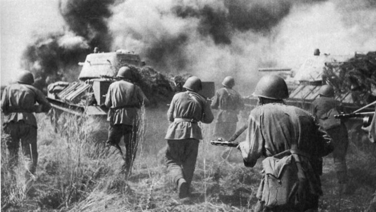 Сражение во время Великой Отечественной войны